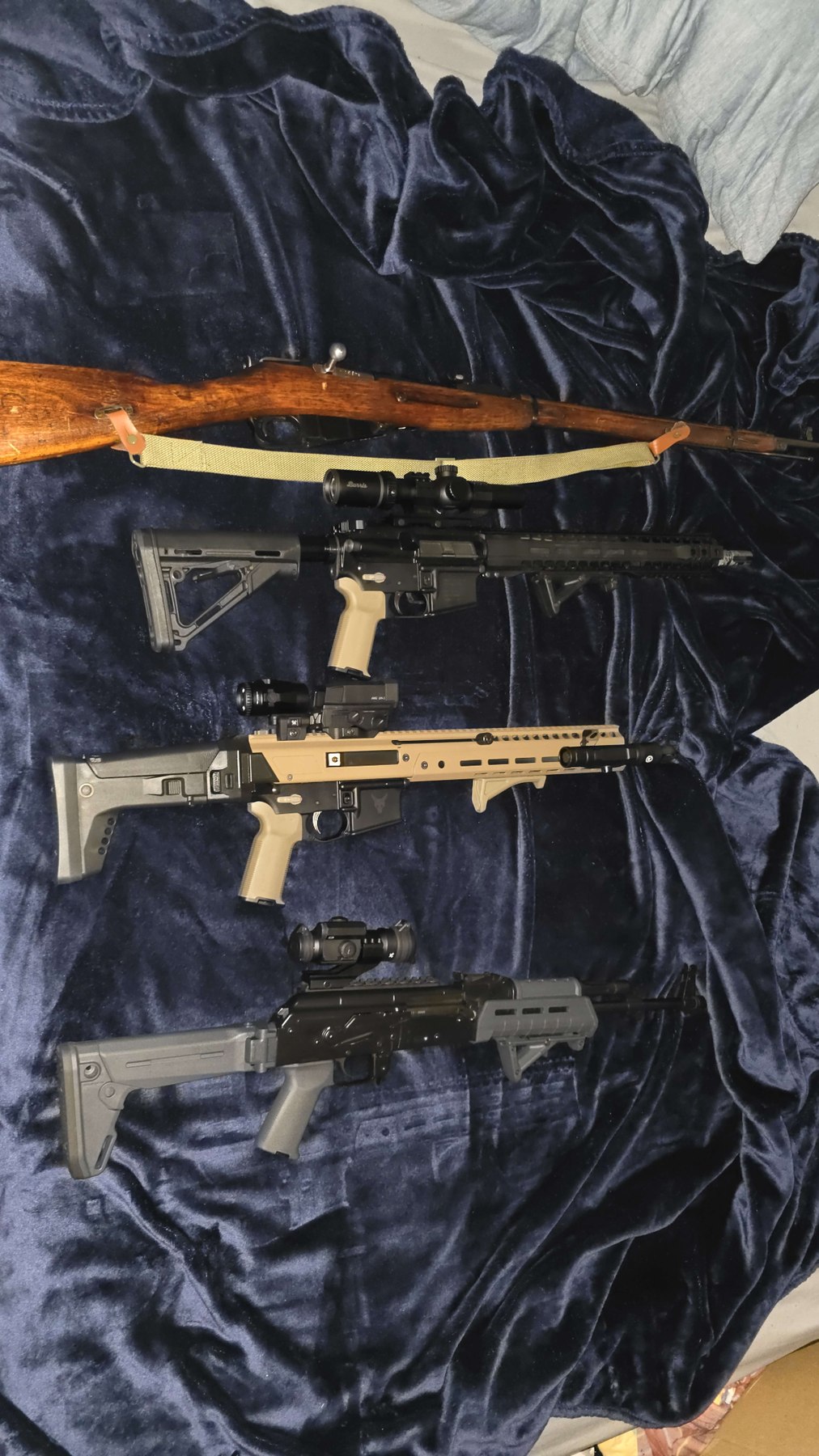 Firearms collection