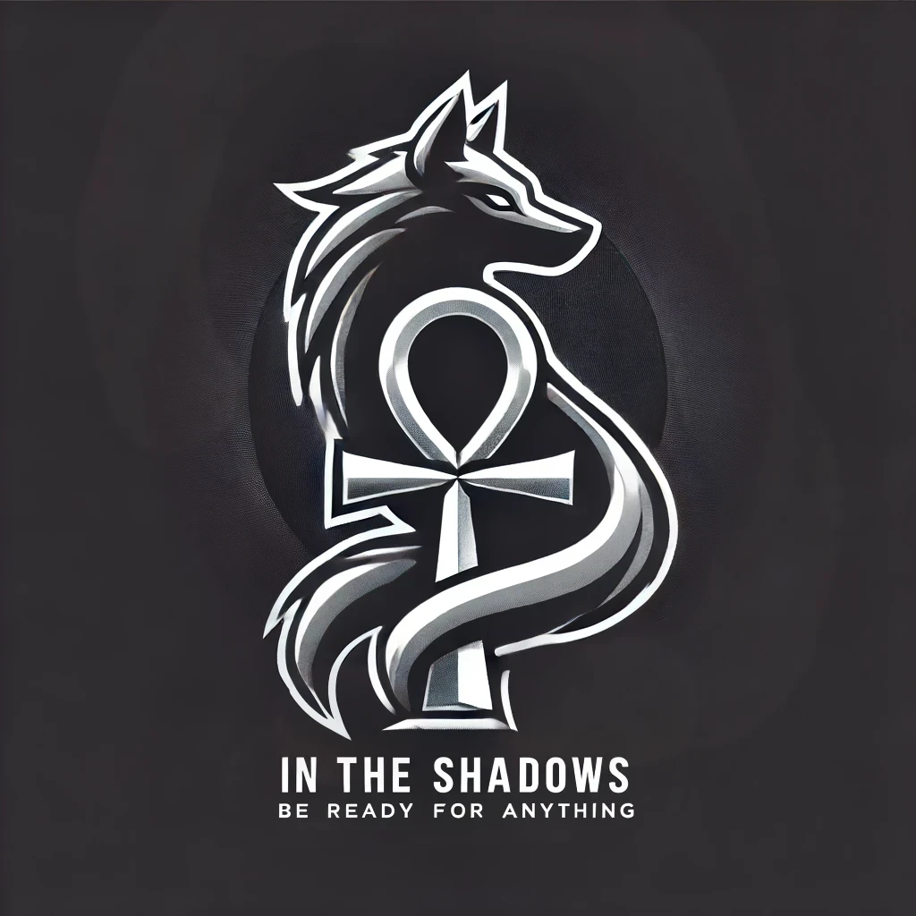 Ashwolf wolf-and-ankh logo